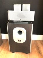 JBl subwoover incl 4 kleine speakers en 1 grote, Auto diversen, Autospeakers, Ophalen, Zo goed als nieuw