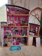 Kidkraft poppenhuis sparkle mansion, Kinderen en Baby's, Speelgoed | Poppenhuizen, Ophalen, Gebruikt, Poppenhuis