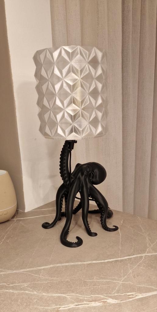 Unieke Octopus Lamp - Design Verlichting, Huis en Inrichting, Lampen | Vloerlampen, Nieuw, Minder dan 100 cm, Kunststof, Ophalen of Verzenden
