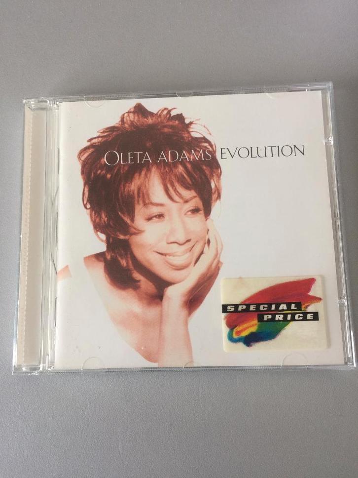 Cd Oleta Adams Evolution, Cd's en Dvd's, Cd's | R&B en Soul, Zo goed als nieuw, R&B, 1980 tot 2000, Ophalen of Verzenden