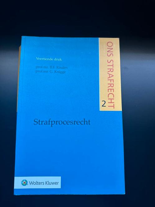 B.F. Keulen - Strafprocesrecht, Boeken, Wetenschap, Zo goed als nieuw, Ophalen of Verzenden