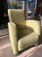 Lime Groene Fauteuil, Huis en Inrichting, Fauteuils, Ophalen, Gebruikt, 75 tot 100 cm, Stof