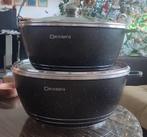 Nieuwe Dessini Pannenset - 2 Pannen met Deksel, Huis en Inrichting, Keuken | Potten en Pannen, Ophalen