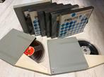 9x Philips banden in opbergbox, Ophalen of Verzenden, Bandrecorder