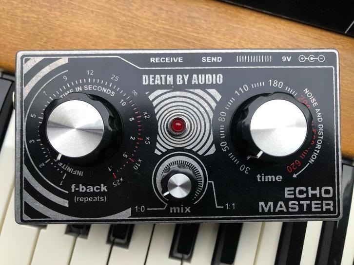 Death by Audio Echo Master - vocal echo delay reverb, Muziek en Instrumenten, Effecten, Zo goed als nieuw, Delay of Echo, Reverb