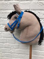 Mooi blauw hobby horse hoofdstel, Hobby en Vrije tijd, Overige Hobby en Vrije tijd, Ophalen of Verzenden
