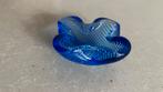 Blauwe glazen asbak, Antiek en Kunst, Ophalen of Verzenden