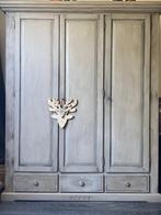 Mooie Robuuste hoffz kast, Huis en Inrichting, Ophalen, 75 cm of meer, Met hangruimte, Zo goed als nieuw