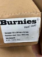 Burnies Kachelpijp 120x500mm - Nieuw in doos, Ophalen of Verzenden, Nieuw