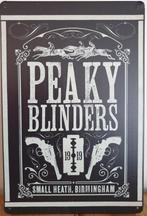 Peaky Blinders Birmingham reclamebord van metaal wandbord, Nieuw, Ophalen of Verzenden