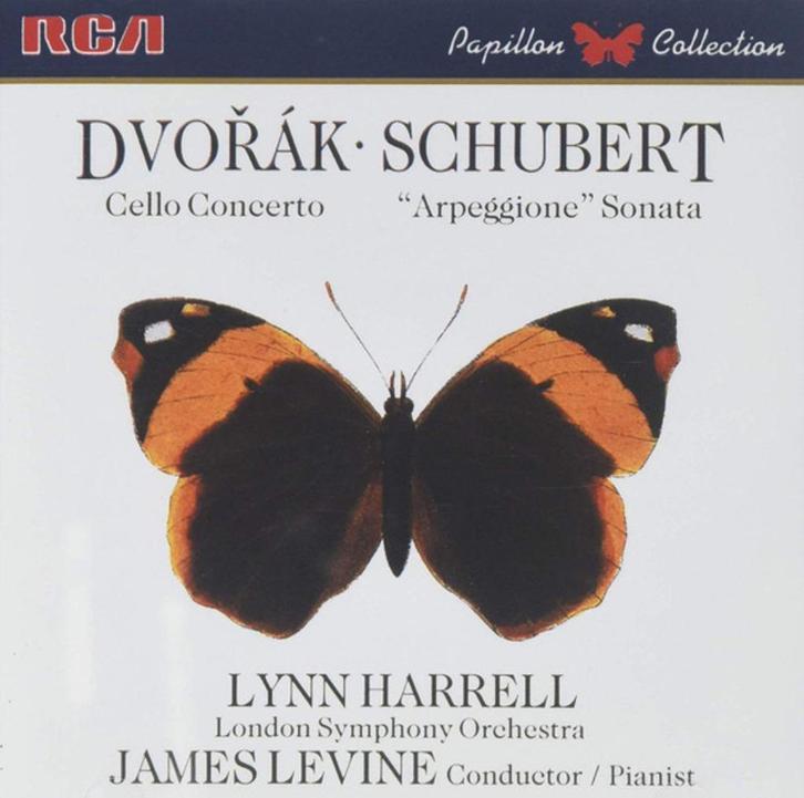 DVORAK Cello concerto CD HARRELL LEVINE RCA SCHUBERT, Cd's en Dvd's, Cd's | Klassiek, Gebruikt, Orkest of Ballet, Romantiek, Ophalen of Verzenden