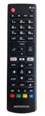 Afstandsbediening Voor LG Smart Tv 433Mhz (Akb75095308), Ophalen of Verzenden, Nieuw, Universeel, Tv