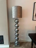 Staande bollenlamp met croco kap, Huis en Inrichting, 150 tot 200 cm, Ophalen of Verzenden, Zo goed als nieuw