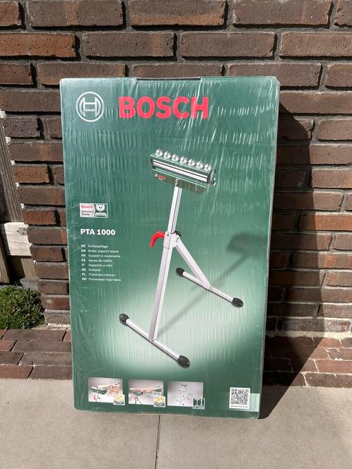NIEUW! Bosch PTA 1000 rollensteun voor zaagtafel, Doe-het-zelf en Verbouw, Gereedschap | Zaagmachines, Nieuw, Overige typen, 1200 watt of meer