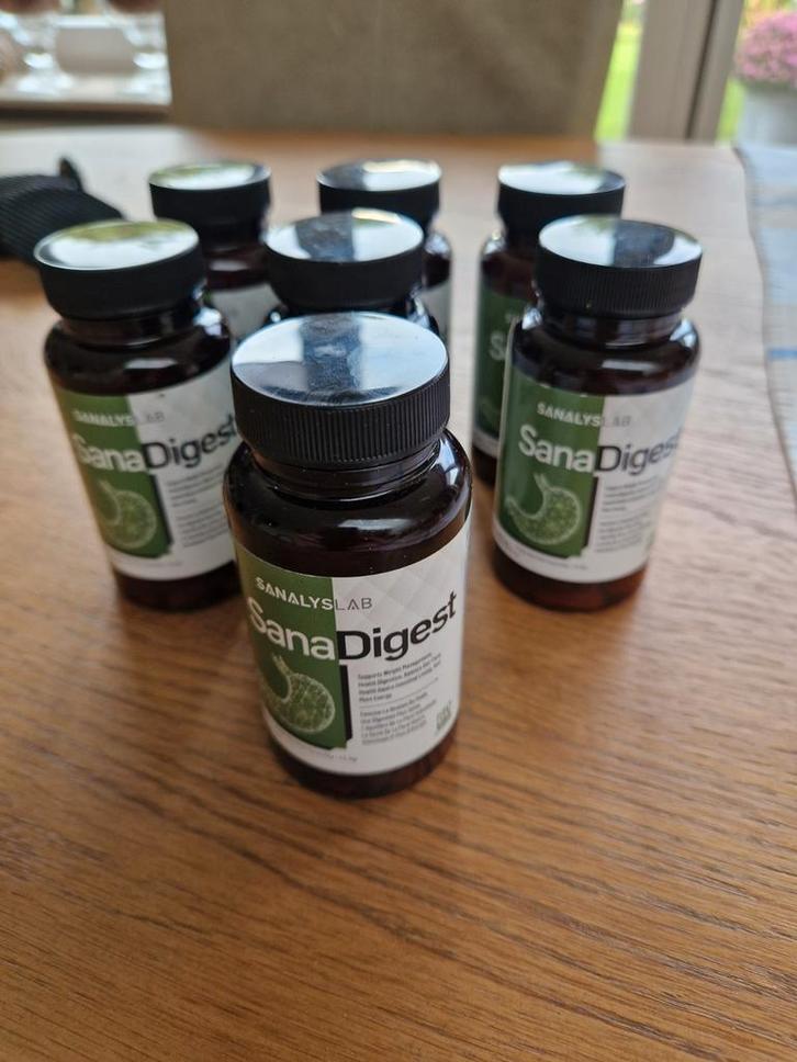7 potjes SanaDigest - Gewicht Management, Sport en Fitness, Gezondheidsproducten en Wellness, Nieuw, Poeder of Drank, Ophalen of Verzenden