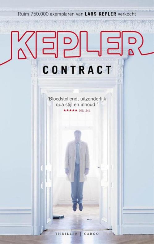 Lars Kepler Contract., Boeken, Thrillers, Gelezen, Nederland, Ophalen of Verzenden