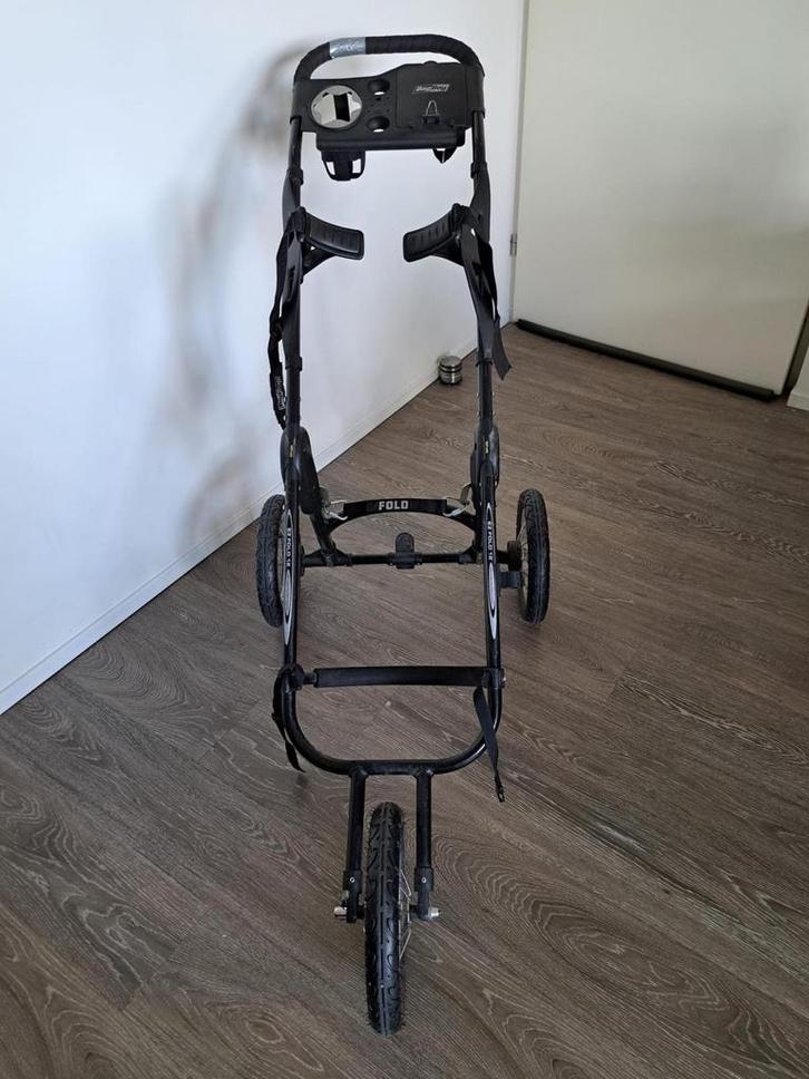 Bagboy EZ Fold 12 Golftrolley - Zo goed als nieuw!, Sport en Fitness, Golf, Zo goed als nieuw, Golfkar, Overige merken, Ophalen of Verzenden