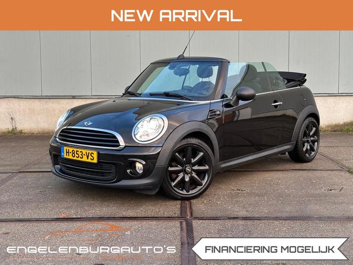 Mini Mini Cabrio 1.6 One Chili Navi, cruise, stoelverwarming, Auto's, Mini, Bedrijf, Te koop, Cabrio, ABS, Airbags, Airconditioning