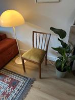 Lubke stoelen vintage, Ophalen, Twee, Bruin, Stof