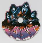 Kiss - Gene Simmons / Paul Stanley interview shaped CD 1997, Verzenden, Zo goed als nieuw, Poprock