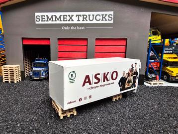 Wsi losse laadbak b keus met laadklep  beschikbaar voor biedingen