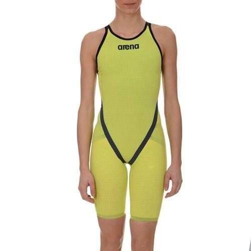 Nieuwe Arena Powerskin Carbon Flex Kneesuit open rug Green, Kleding | Dames, Badmode en Zwemkleding, Nieuw, Badpak, Groen, Ophalen of Verzenden