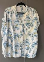 Yessica viscose heuplange blouse met bloemen maat XXL 44/46, Verzenden, Maat 46/48 (XL) of groter, Zo goed als nieuw, Wit
