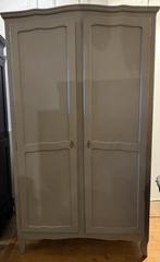 Vintage kledingkast, hanglegkast brocante garderobekast VdlM, Huis en Inrichting, Kasten | Kledingkasten, Ophalen