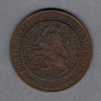 2 1/2 cent (halve stuiver) 1884 Willem III, Ophalen of Verzenden, Koning Willem III, Overige waardes, Losse munt