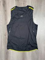 Pro Touch Sporttop zonder mouwen - Zwart met felgele streep, Maat 52/54 (L), Verzenden, Zwart, Zo goed als nieuw