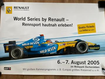 Poster Formule 1 Renault R25 Alonso