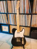 Squier Telecaster (zwart), Muziek en Instrumenten, Ophalen of Verzenden, Zo goed als nieuw, Solid body, Fender