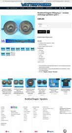 Rockford Fosgate FNQ1404 4'' / 100mm midrange speakers 2x, Gebruikt, Audio Design, Am Breilingsweg 3, 76709 Kronau, Duitsland