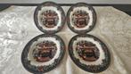 Royal Stafford Kerst 4 x 2 printen ontbijtborden zie foto's, Huis en Inrichting, Keuken | Servies, Nieuw, Ophalen of Verzenden