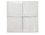Tegels Zelliges 10x10 Casablanca Wit 0,75 m2, Doe-het-zelf en Verbouw, Tegels, Nieuw, Ophalen