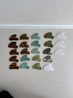 Guasha gua sha - diverse kleuren 23 stuks, Ophalen of Verzenden, Nieuw, Gehele gezicht, Verzorging