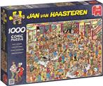 ZGAN puzzel 1000 Jan van Haasteren Fijne Verjaardag Compl, Ophalen of Verzenden, 500 t/m 1500 stukjes, Zo goed als nieuw, Legpuzzel
