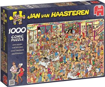 ZGAN puzzel 1000 Jan van Haasteren Fijne Verjaardag Compl beschikbaar voor biedingen