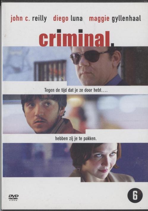 73) Criminal: met John C. Reilly en Maggie Gyllenhaal, Cd's en Dvd's, Dvd's | Actie, Gebruikt, Actiethriller, Vanaf 6 jaar, Ophalen of Verzenden