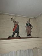Vintage Clown Beeldjes - Set van Twee, Ophalen of Verzenden