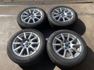 VW POLO SEAT IBIZA SKODA FABIA A1 VELGEN + BANDEN 185 60 R15 beschikbaar voor biedingen