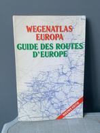 WEGENATLAS Europa | Jaren '80 | Guide des Routes d'Europe, Gelezen, Overige atlassen, Trendboek, 1800 tot 2000