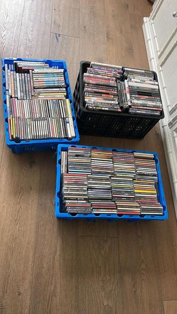 3 kisten vol DVD  / CD  - Diverse Films & Series muziek etc beschikbaar voor biedingen