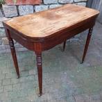 Antieke Engelse kaarttafel (sidetable)i.z.g.st, Ophalen