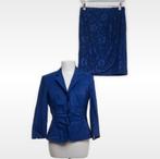 Vera Mont Koningsblauw Feestelijk Mantelpak Co-ord 38, Kleding | Dames, Maat 38/40 (M), Kostuum of Pak, Zo goed als nieuw, Vera Mont