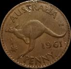 Australië 1 penny 1961, Postzegels en Munten, Munten | Oceanië, Ophalen of Verzenden, Losse munt