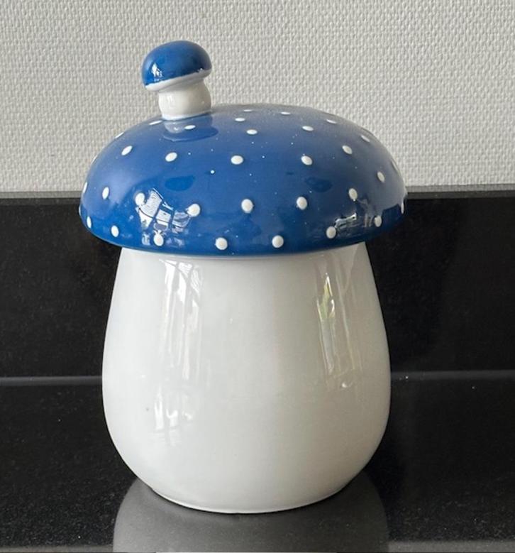 Sierpot in de vorm van een paddenstoel, Antiek en Kunst, Antiek | Keramiek en Aardewerk, Ophalen of Verzenden