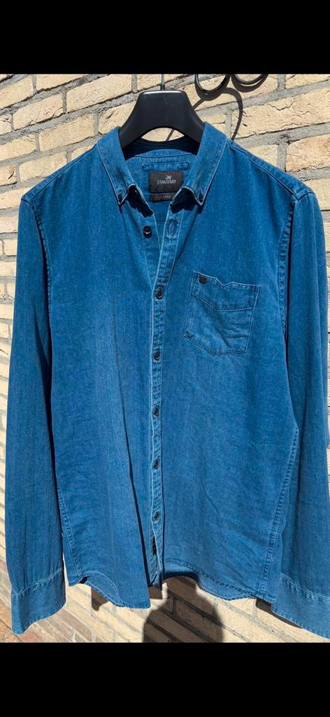 Vanguard Heren spijkeroverhemd/denim blouse L €25,- incl., Kleding | Heren, Overhemden, Zo goed als nieuw, Blauw, Ophalen of Verzenden