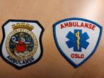Ambulanse Noorwegen, Ophalen of Verzenden, Overige soorten, Overige gebieden, Embleem of Badge