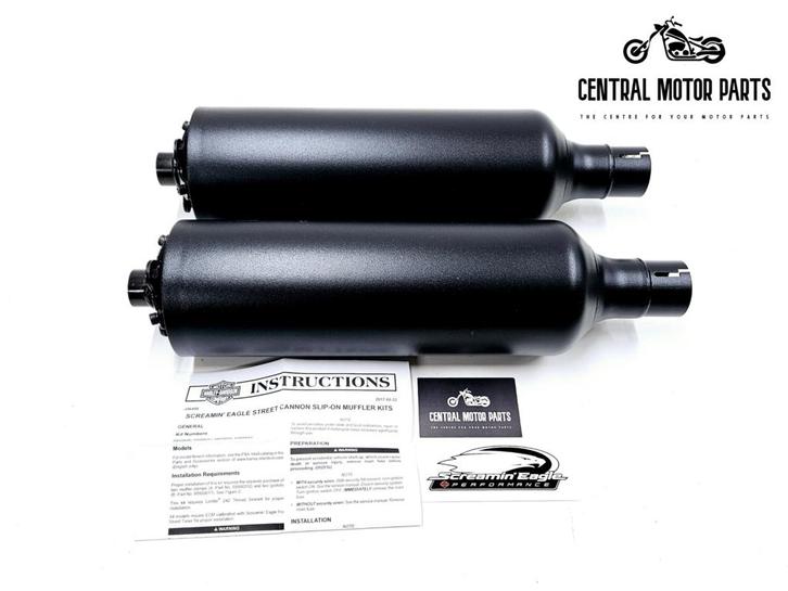 Screamin’ Eagle Street Cannon dempers Fat Bob (S) 2018-2020, Motoren, Onderdelen | Harley-Davidson, Nieuw, Ophalen of Verzenden